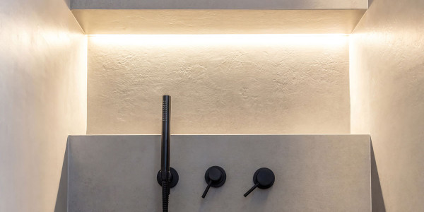 Reforma de Baños La Acebeda · Soluciones de iluminación LED prácticas, funcionales y estéticas